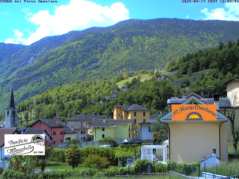immagine della webcam nei dintorni di Valle Vigezzo: webcam Crodo